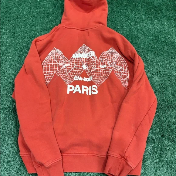Jordan Red Hoodie with Jumpman Logo - Picture 2 of 3